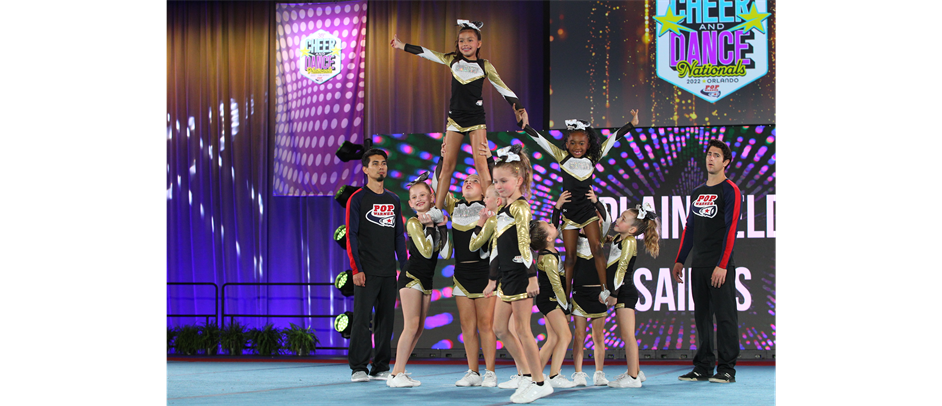 Mitey Mite Cheer at Nationals