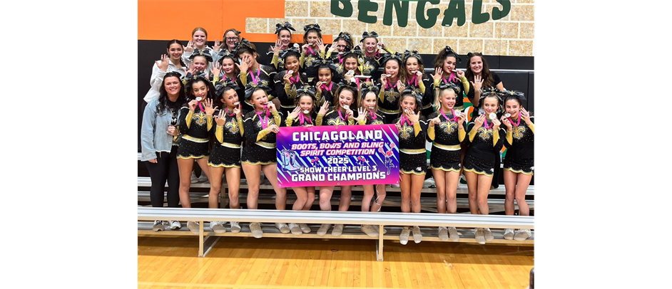 Cheer wins at Chicagoland’s Boots, Bows and Bling Conference!