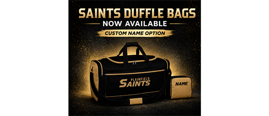 Get your Saints Duffle Bag!