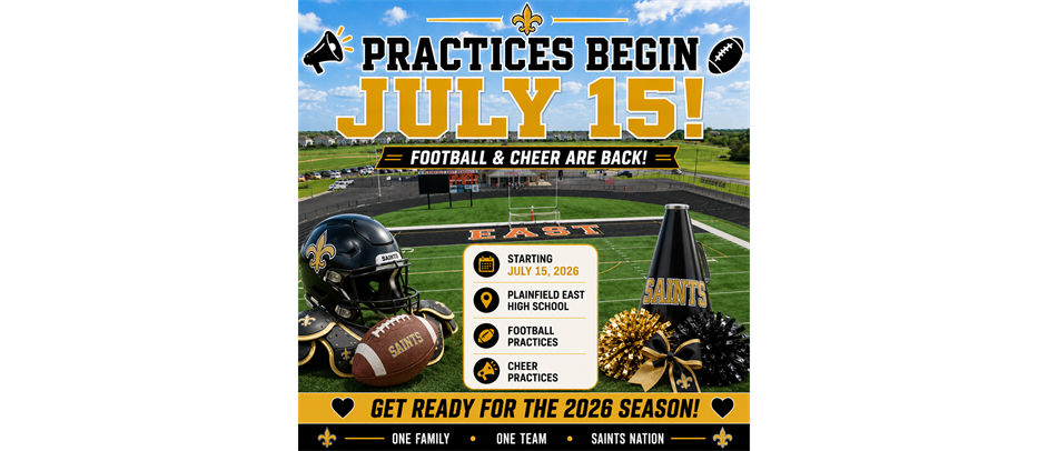 Practices start July 15th!