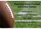 Football and Cheer Camps
