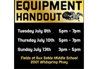 Equipment Handout!