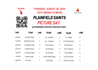 Picture Day is 8/28!