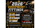 Equipment Fittings in June!