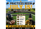 Practices start July 5th!